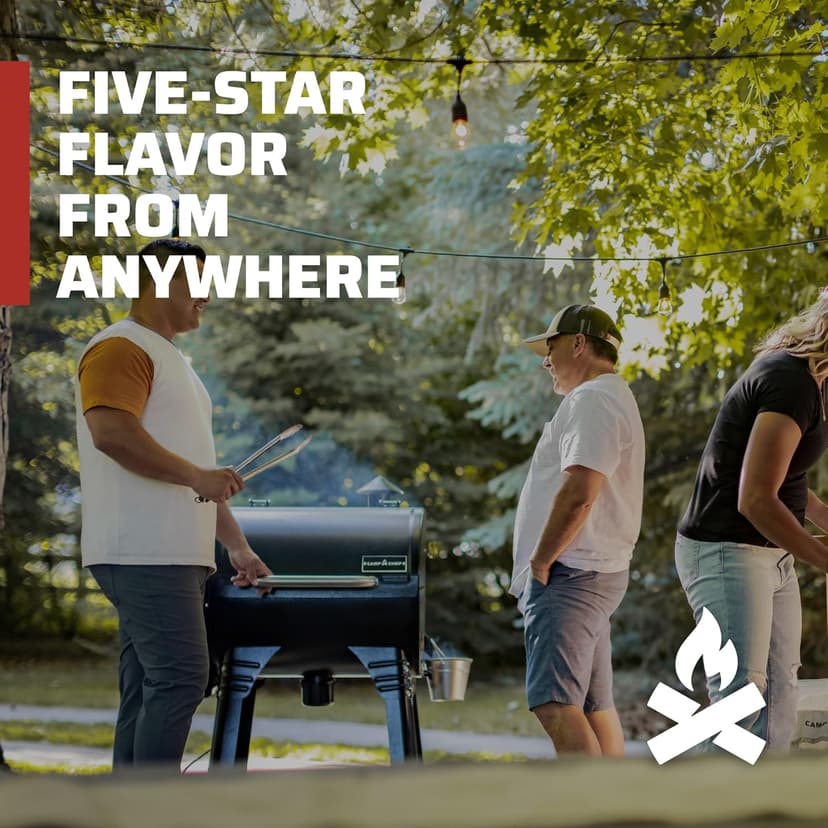 Camp Chef XT 24 Pellet Grill - Pellet Smoker & Grill for Outdoor Cooking Equipment - PID Technology & Smoke Control - Black