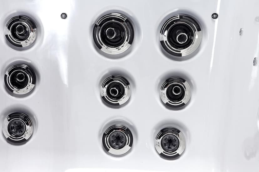 Comfort Hot Tubs - 6 Person Luxury Outdoor Portable Spa - 44 Jets - Above Ground Hot Tub