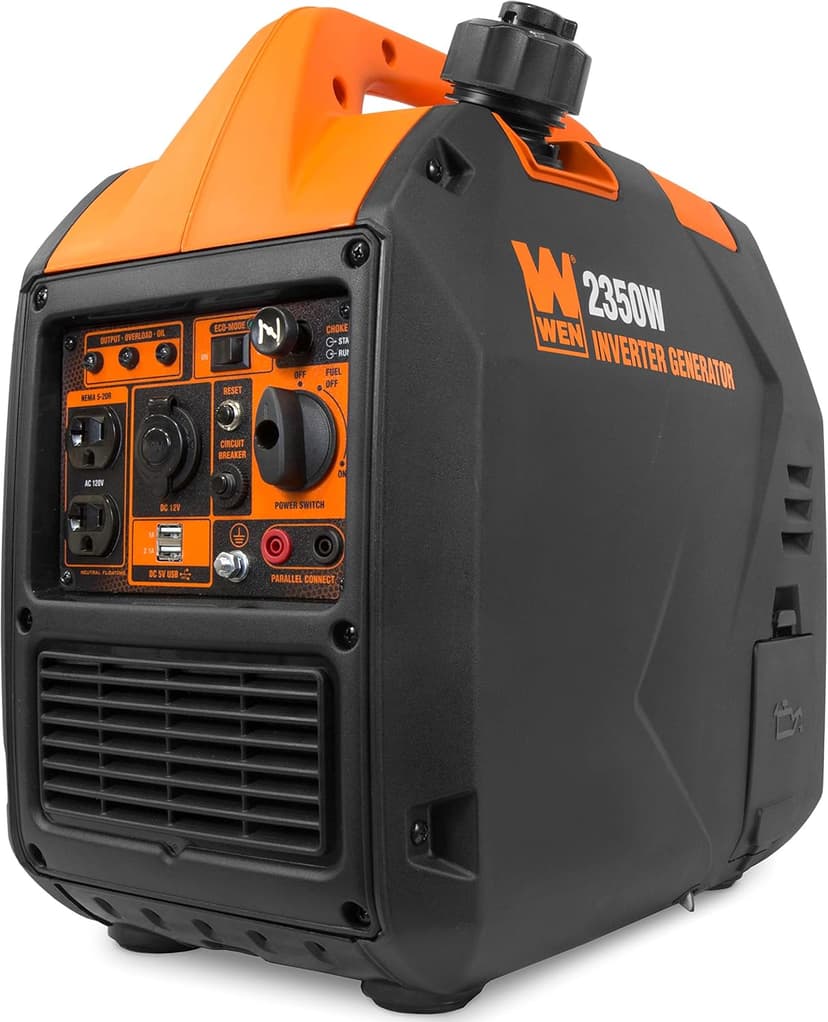 WEN 2350-Watt Inverter Generator, Portable and Super Quiet with Fuel Shut-Off (56235i)