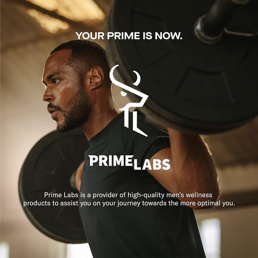 Prime Labs Men's Testosterone Booster - Stamina, Endurance, & Strength - 60 Caplets