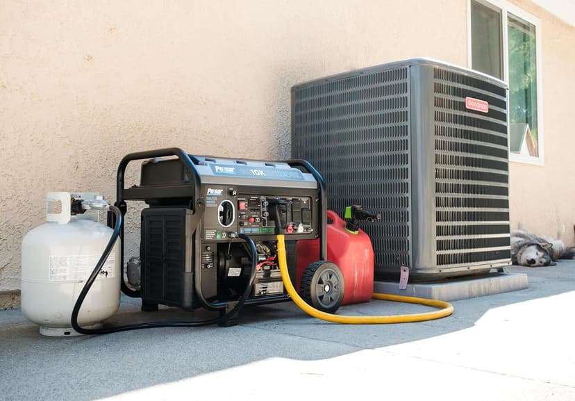 Pulsar 10500W Dual Fuel Portable Inverter Generator for Residential and Camping Use GD10KBN