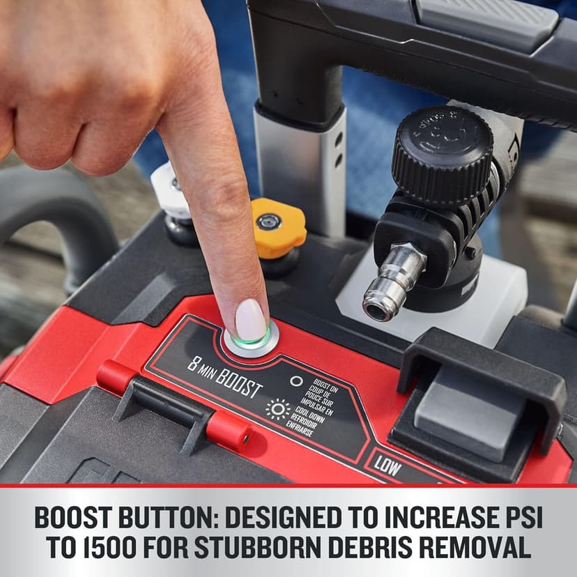 CRAFTSMAN V20 RP Cordless Pressure Washer, 1500 Max PSI, Draws from Any Water Source, Includes (2) 9Ah Batteries and Charger (CMCPW1500N2)