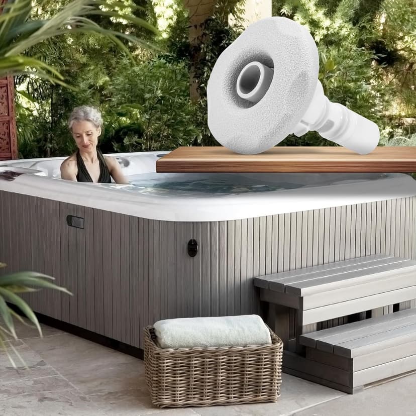 2'' Spa Hot Tub Jets Compatible with Cluster Storm Internal Directional Jet 212-1549/218-51405 Replacement for Bathtub Jets and Hot Tub (5PC)