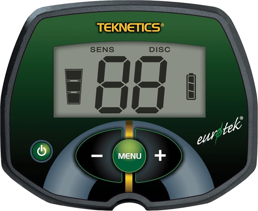 Teknetics EuroTek Metal Detector with 8-Inch Concentric Coil