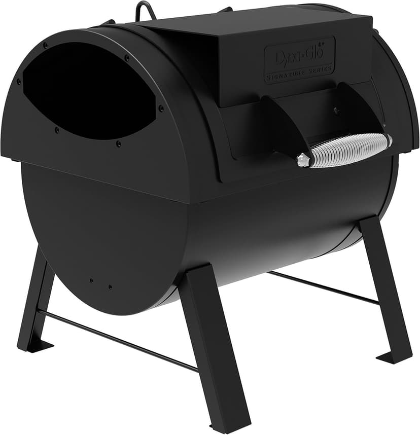 Dyna-Glo DGSS287CB-D Portable Tabletop Charcoal Grill & Side Firebox