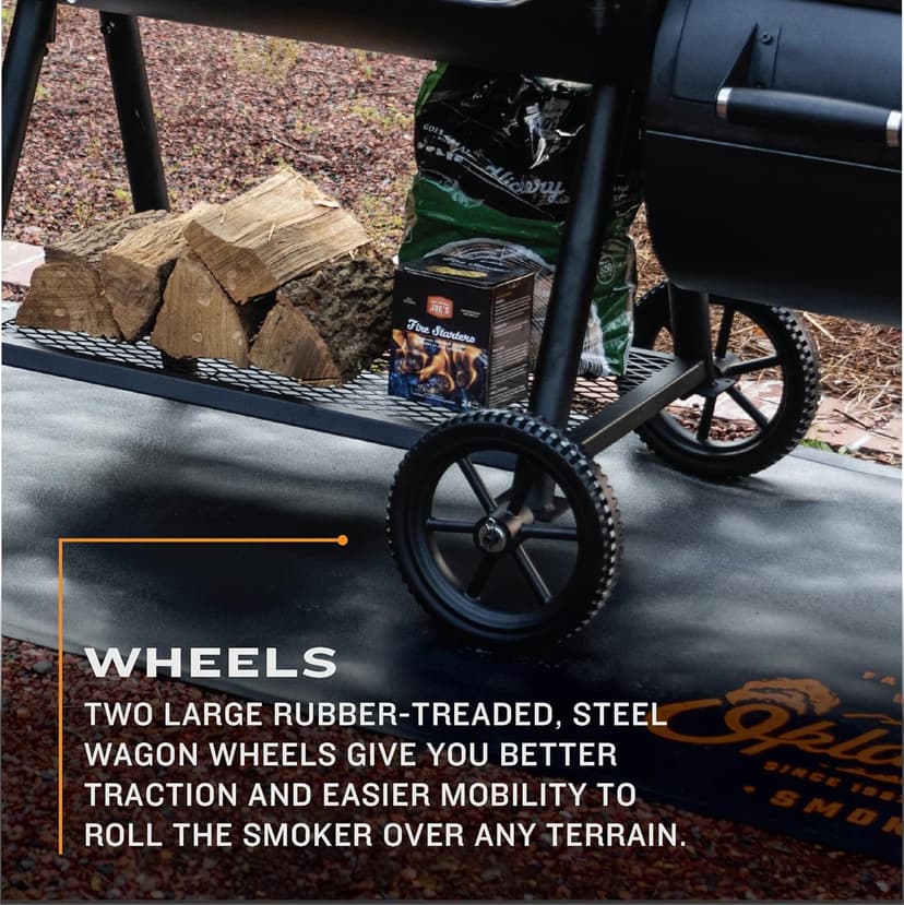 Oklahoma Joe's® Highland DLX Offset Smoker and Grill - 24203002