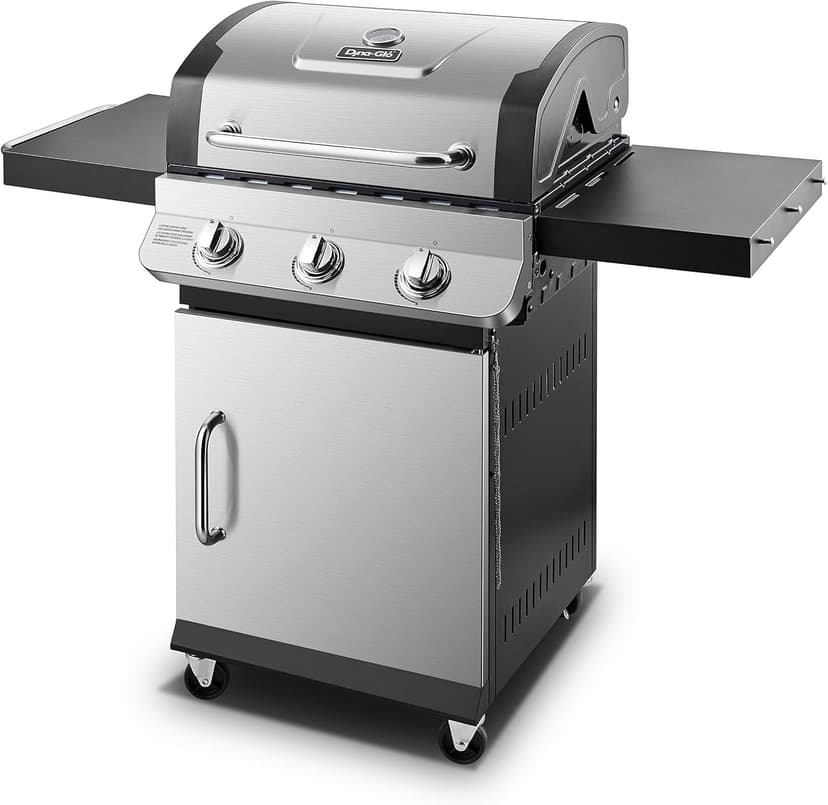 Dyna-Glo DGP397SNP-D Premier 3 Burner Propane Gas Grill, Stainless