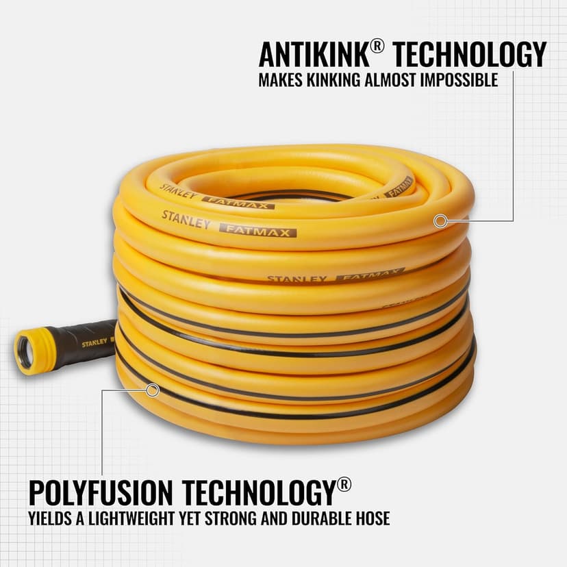 Stanley BDS6651 Fatmax Professional Grade Water Hose, 75' x 5/8"