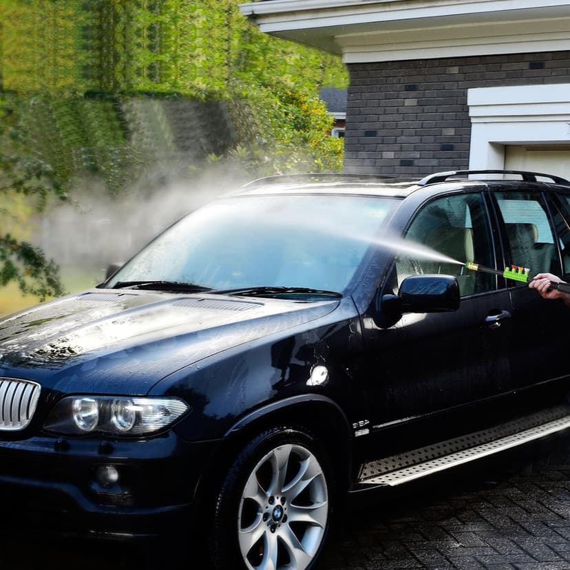 Electric Pressure Washer, Foam Cannon, 4 Different Pressure Tips, Power Washer, 3800 PSI 2.4 GPM