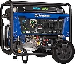 Westinghouse 12500 Watt Dual Fuel Home Backup Portable Generator, Remote Electric Start, Transfer Switch Ready, Gas and Propane Powered