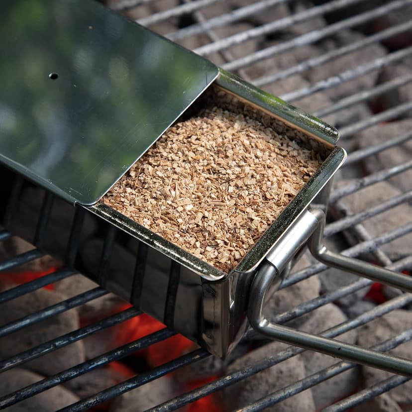 Camerons All Natural Extra Fine Oak BBQ Wood Chips for Smokers (1 Pint, 0.473 L) - Kiln Dried Wood Sawdust Shavings for Cocktail Smoking Guns, Stovetop Smokers, Smoke Boxes - Barbecue Grilling Gifts