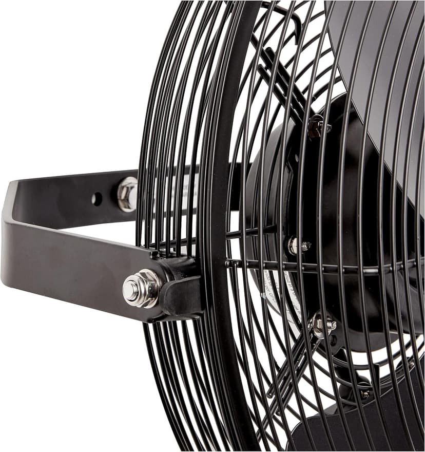 iLiving Wall Mounted Variable 14 Inches Speed Indoor/Outdoor Weatherproof Fan, Industrial grade for Patio, Greenhouse, Garage, Workshop, and Loading Dock, 2473 CFM, Black