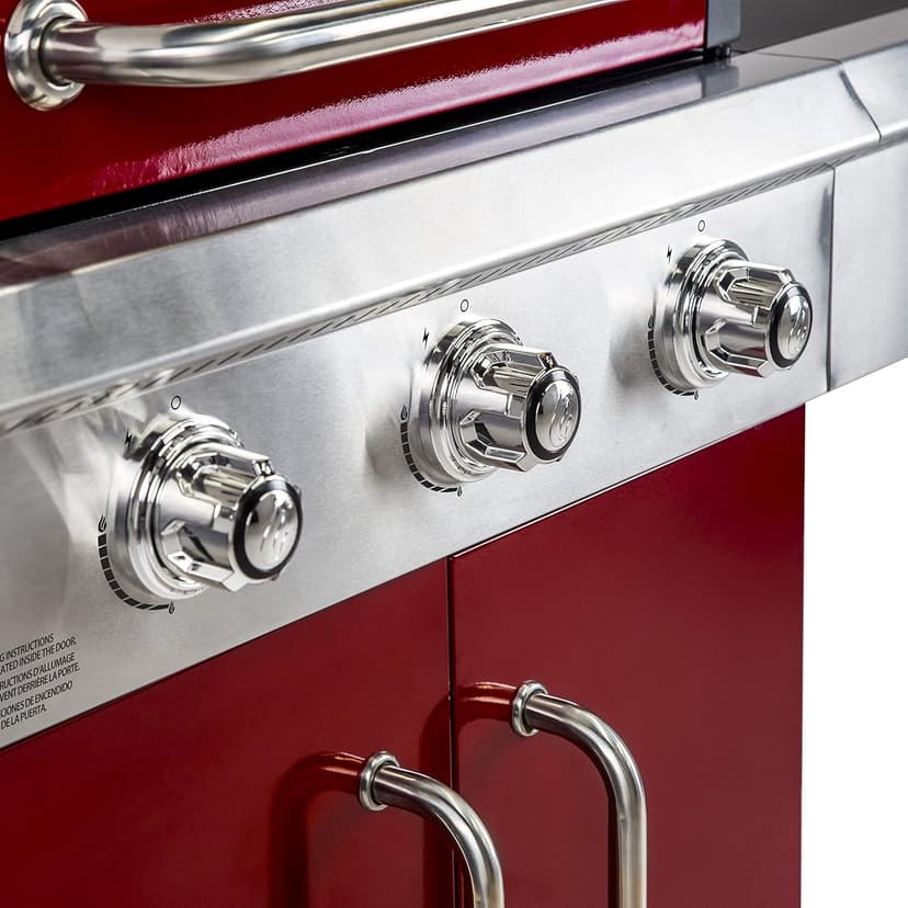 Dyna-Glo 3 Burner Red LP Gas Grill