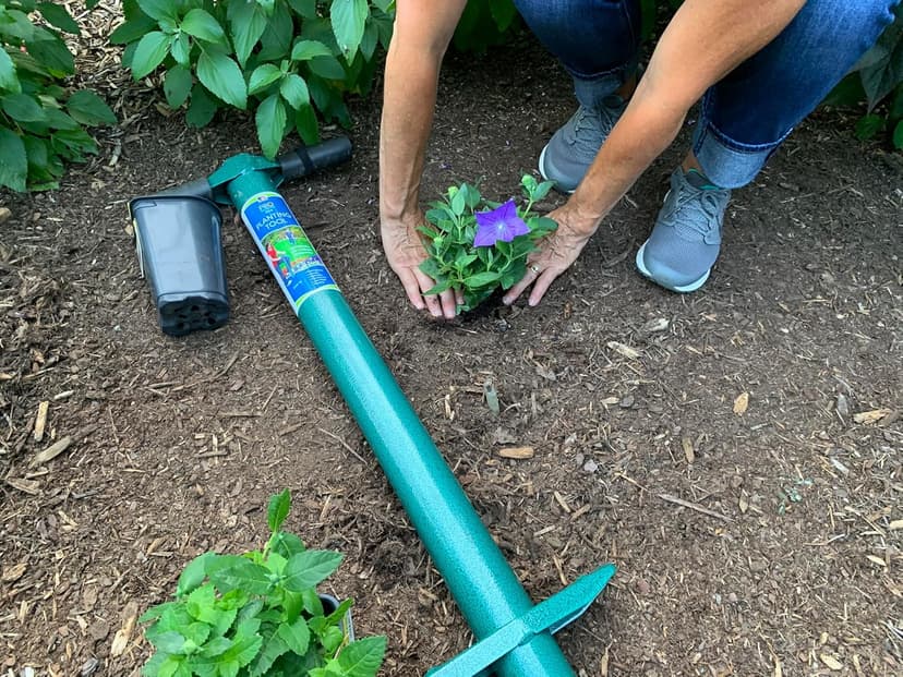 5-in-1 ProPlugger Bulb Planter - Long Handle, Sod Plugger, Weeding Tool - Made in USA