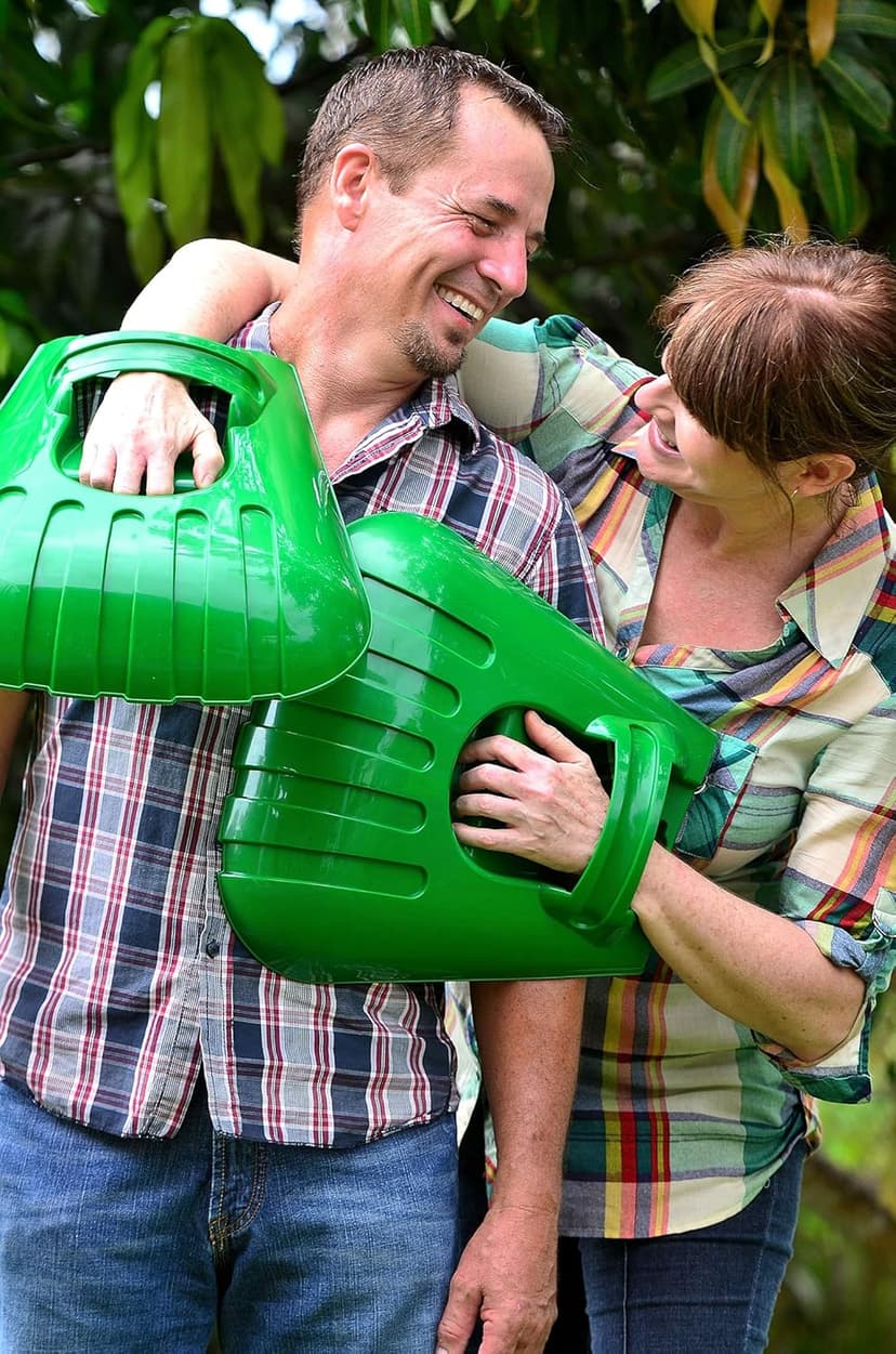 GARDEASE ReLeaf Leaf Scoops: Ergonomic, Large Hand Held Rakes for Fast Leaf & Lawn Grass Removal