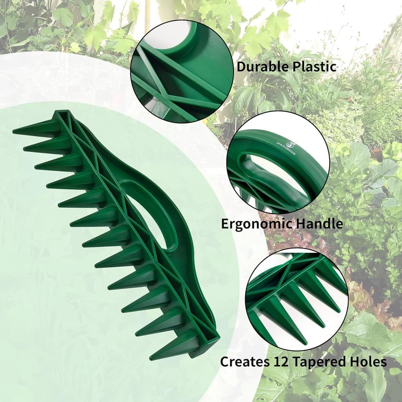 Seeding Square and Row Seeder - Seed spacing Tools to Help You Garden Better