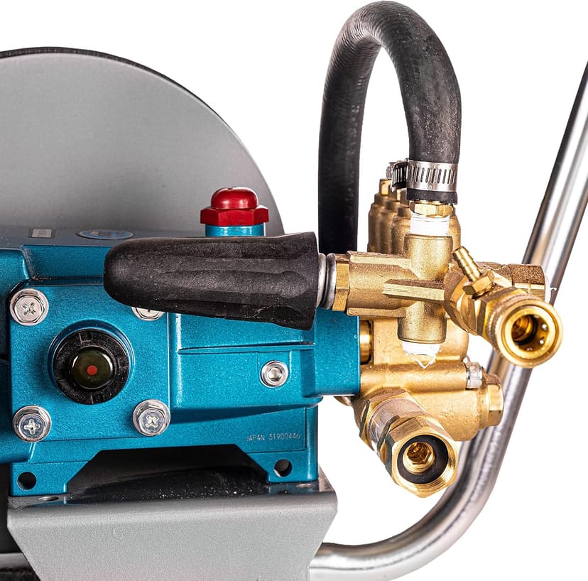 SIMPSON Cleaning ALWB60828 Water Blaster Series 4200 PSI Gas Pressure Washer, 4.0 GPM, Honda Engine, Includes Spray Gun and Wand, 5 QC Nozzle Tips, Monster Series 3/8-in. x 50-ft. Hose, (49-State)