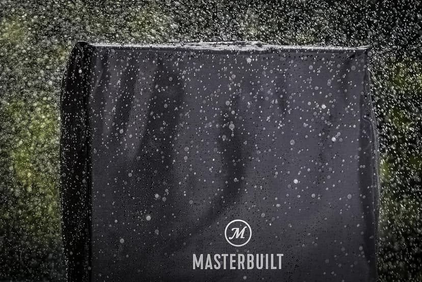 Masterbuilt 40-inch Vertical BBQ Smoker Weather-Resistant Polyester Cover to Fit All Masterbuilt 40-inch Vertical Smokers in Black, Model MB20080210