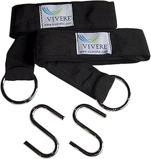 Vivere Nylon Eco-Friendly Hammock Tree Strap Set - 250 lb Weight Capacity
