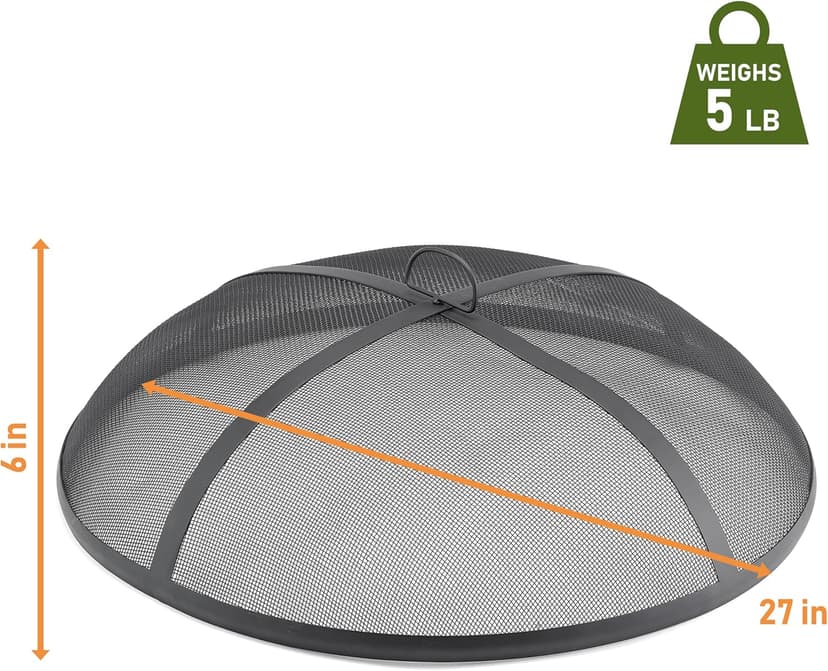 Good Directions Fire Pit Spark Screens, 27" Diameter, Steel