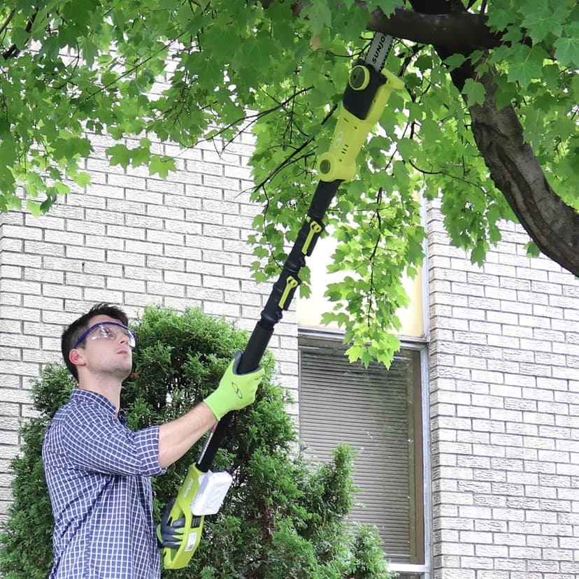 Sun Joe GTS4001C Garden Tool System, (Hedge Trimmer, Pole Saw, Leaf Blower)