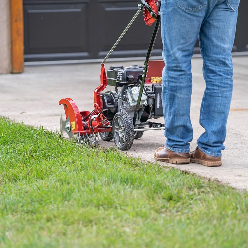 Toro Walk-Behind Edger, 79cc 4-Cycle Engine, Adjustable Cutting Height, Adjustable Cutting Angle, Balanced Four Wheel Design, Quick Cutting Tri-Tip Blade, Model: 58610