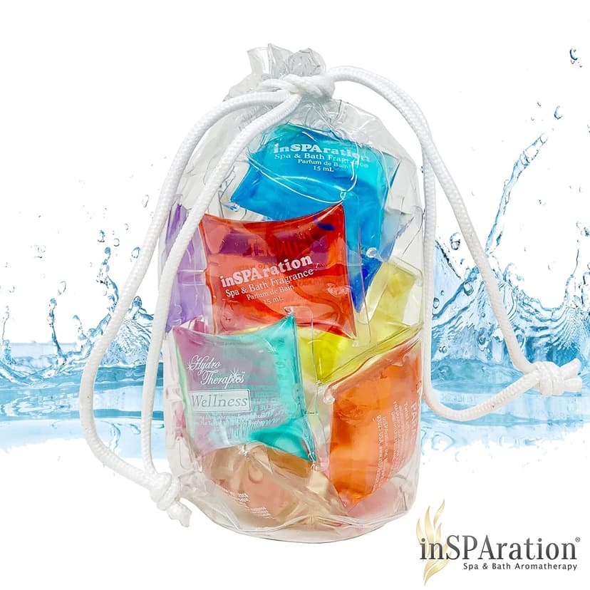 InSPAration Spa and Bath Aromatherapy Model# 151 Sample Gift Pack Bag, 1/2-Ounce