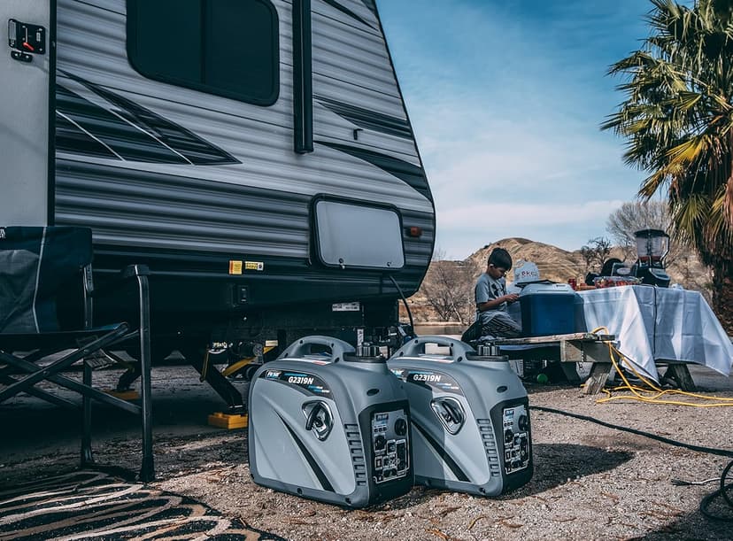 Pulsar 2,300W Portable Gas-Powered Quiet Inverter Generator With USB Outlet & Parallel Capability, Carb Compliant, G2319N