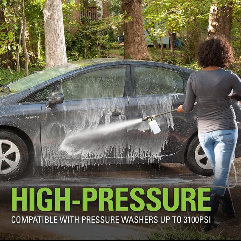 Greenworks 2000 Max PSI @ 1.1 GPM (13 Amp) Electric Pressure Washer GPW2000-1RG + Surface Cleaner Universal Attachment 30012