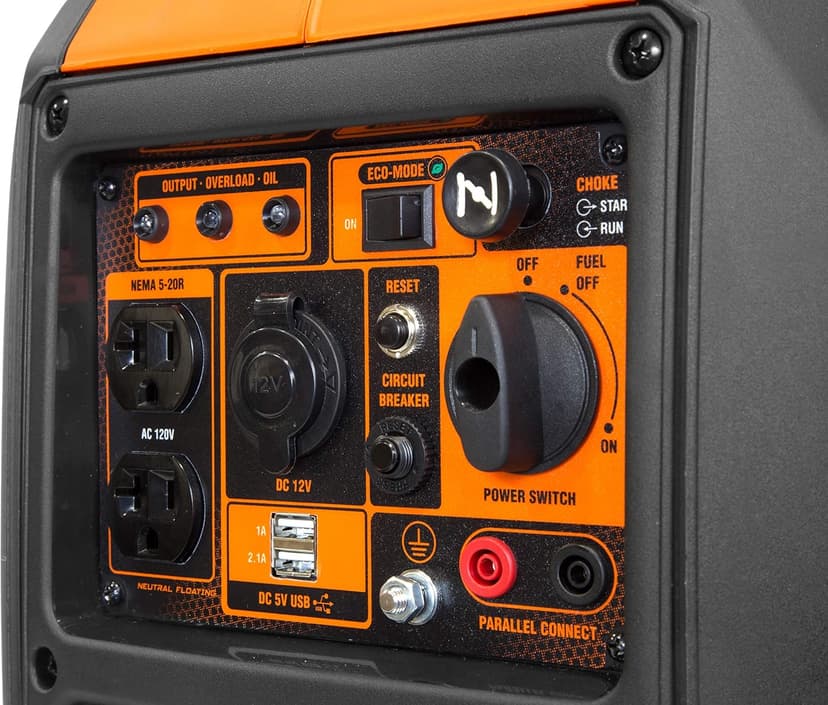 WEN 2350-Watt Inverter Generator, Portable and Super Quiet with Fuel Shut-Off (56235i)