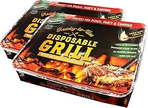 Disposable Charcoal Grill On-The-Go Ready to Use Easy to Light Kosher (2)