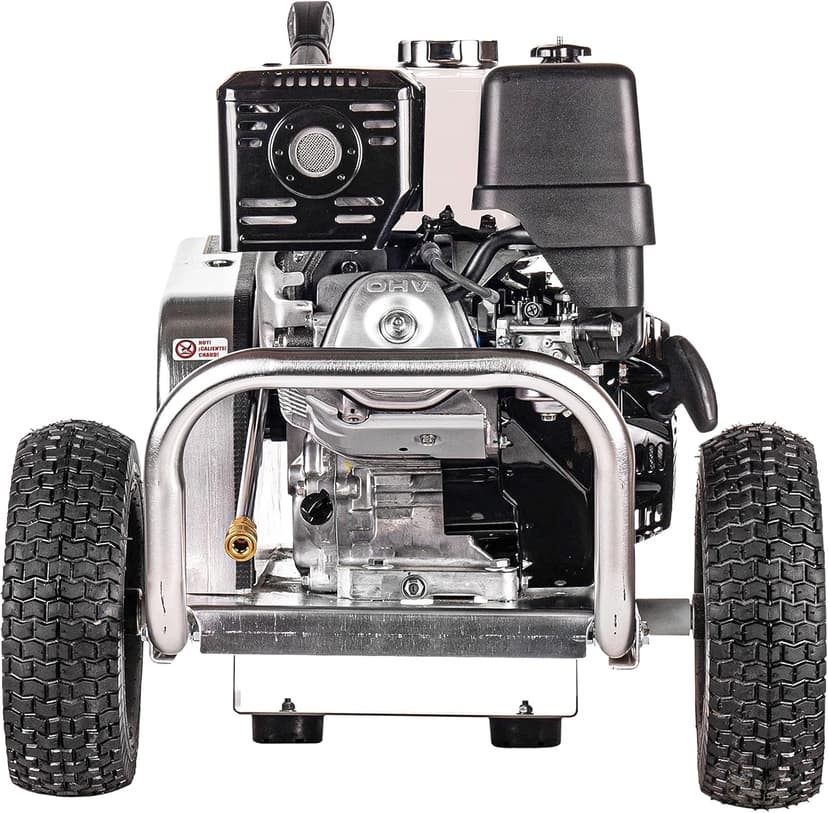 SIMPSON Cleaning ALWB60828 Water Blaster Series 4200 PSI Gas Pressure Washer, 4.0 GPM, Honda Engine, Includes Spray Gun and Wand, 5 QC Nozzle Tips, Monster Series 3/8-in. x 50-ft. Hose, (49-State)