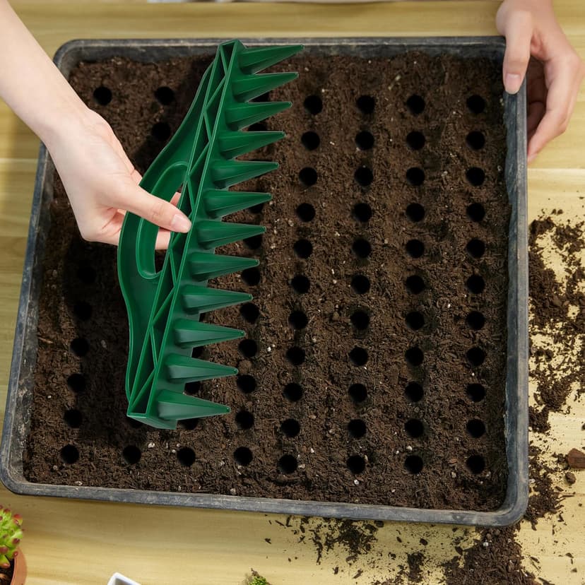 Seeding Square and Row Seeder - Seed spacing Tools to Help You Garden Better