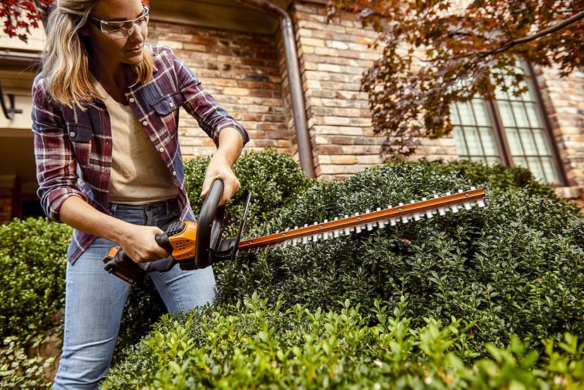 WORX WG261 20V PowerShare 22" Cordless Hedge Trimmer (Battery & Charger Included)