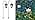 Dynaming 6 Pack Solar Hanging Lights Outdoor, Solar Powered Garden Decorative Lanterns with 6 x 38 Inch Shepherd Hooks, Waterproof Landscape Lighting for Lawn Patio Yard Pathway Driveway, Warm White