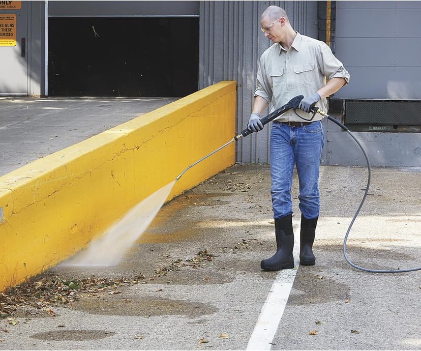 NorthStar Electric Wet Steam Cleaner and Hot Water Commercial Pressure Power Washer Add-on Unit - 4000 PSI, 4 GPM, 115 Volts