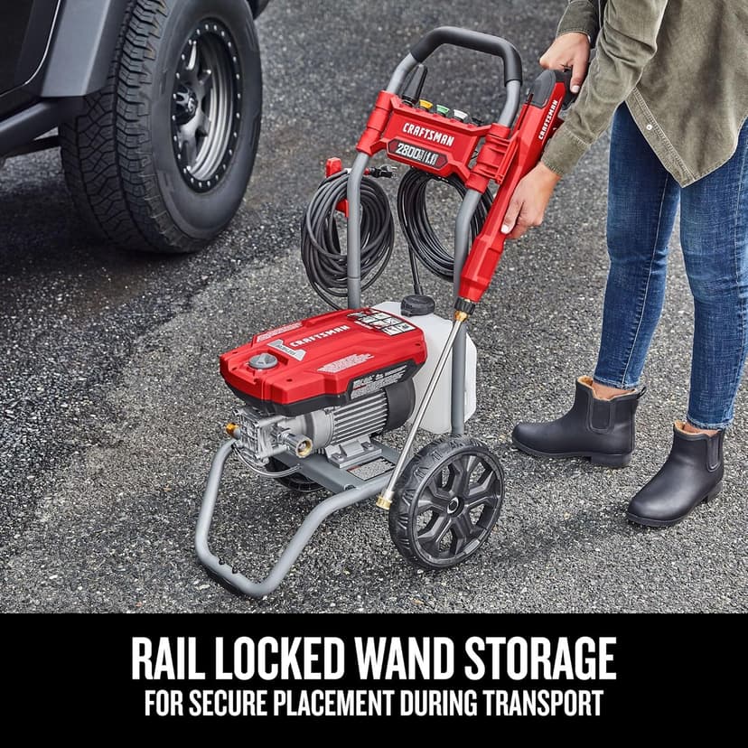 CRAFTSMAN Electric Brushless Cold Water Pressure Washer (2,800 MAX PSI*) (CMEPW2800)