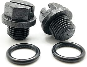 2-Pack Hayward SPX1700FG Pool Pump Pipe Plug with Gasket Replacements for Swimming Pool Maintenance, Home Improvement Necessities