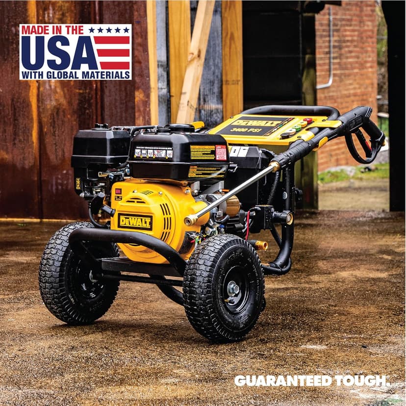 Dewalt 61110S 3400 PSI at 2.5 GPM Cold Water Gas Pressure Washer with Electric Start