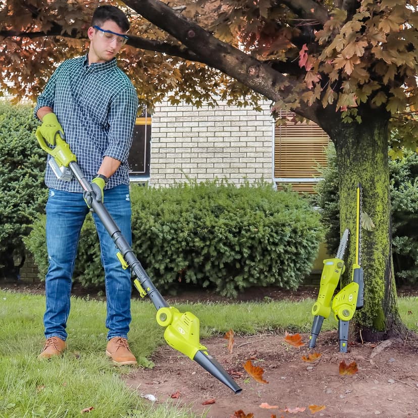 Sun Joe GTS4001C Garden Tool System, (Hedge Trimmer, Pole Saw, Leaf Blower)