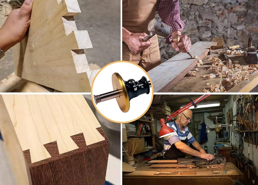 YOSELIN Wheel Marking Gauge,2 Wheel Cutter,Wood Scribe Tool,Marking Tool,Woodworking Gauges,Marking Guide,Woodworking Tools Scriber for Woodworking,Both in English and Metric Units.