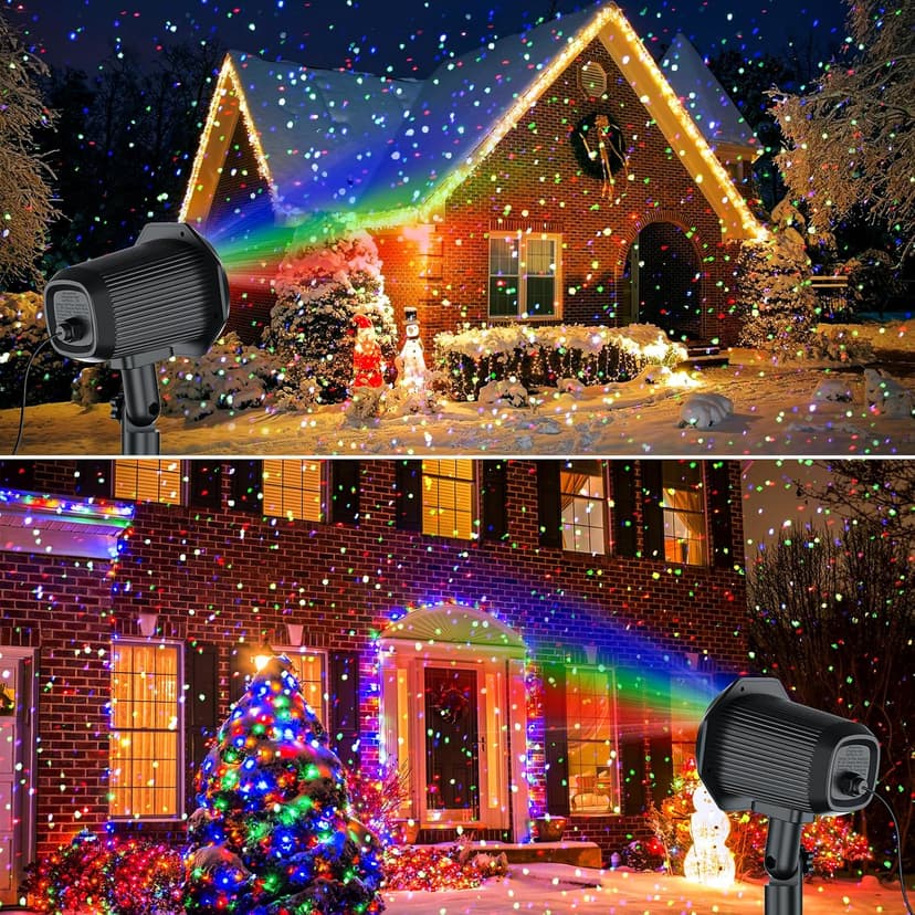 Firefly Laser Projector Lights Outdoor, Garden Light Projector with Remote and Timer, Waterproof Firefly RGB Lights Decoration for Wedding Christmas Halloween Holiday Party Yard Landscape Decor