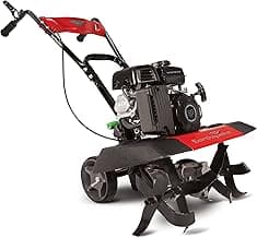 Earthquake 20015 Versa 2-in-1 Tiller Cultivator with a 99cc 4-Cycle Viper Engine, 2-in-1 Front Tine Tiller and Cultivator, Removable Side Shields and Outer Tines