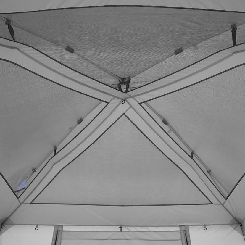 E-Z UP Camping Cube Sport, Converts 10' Angled Leg Canopy into Camping Tent, Grey (Canopy/SHELTER/Poles NOT Included)