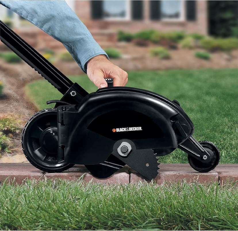 BLACK+DECKER 12 Amp 2-in-1 Landscape Edger and Trencher, (LE760FF)