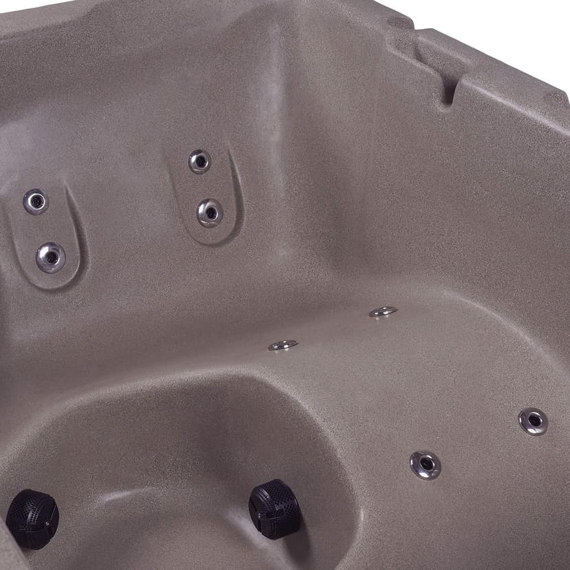 Aqualife Current Outdoor Hot Tub, Free Extras, Fits 4-Adults, Plug and Play Spa, Free Cover Included, Made in USA