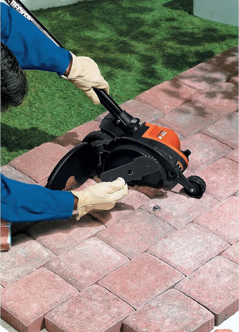 BLACK+DECKER 12 Amp 2-in-1 Landscape Edger and Trencher, (LE760FF)