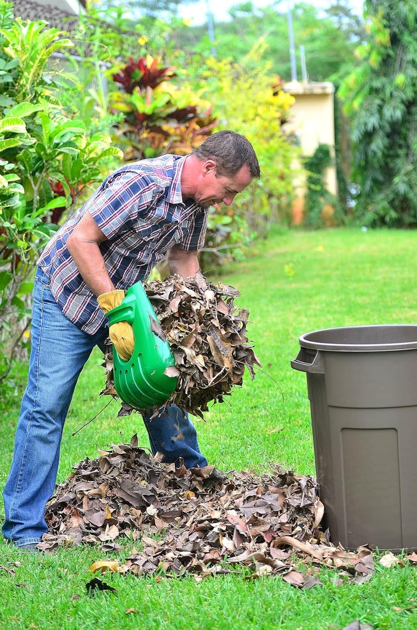 GARDEASE ReLeaf Leaf Scoops: Ergonomic, Large Hand Held Rakes for Fast Leaf & Lawn Grass Removal