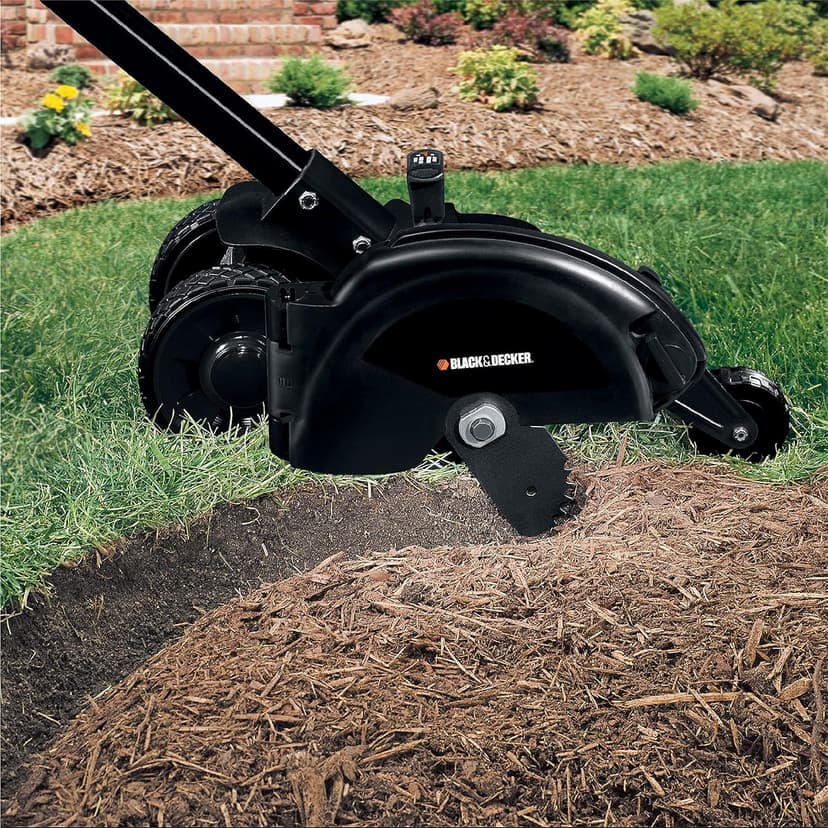 BLACK+DECKER 12 Amp 2-in-1 Landscape Edger and Trencher, (LE760FF)