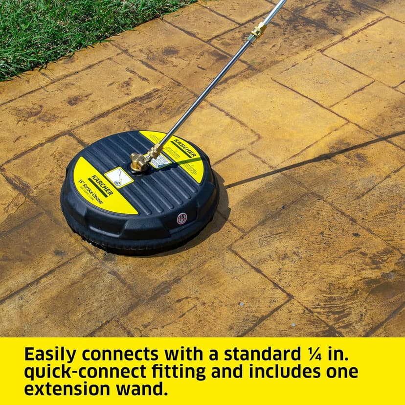 Kärcher Pressure Washer Surface Cleaner, Extension Wand, QC, 1/4 - 2600-3200 PSI